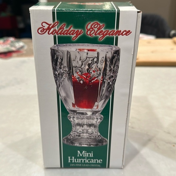 st george crystal Other - Perfect condition - st george holiday ellegance mini hurricane